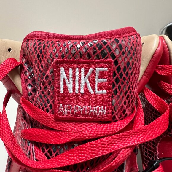 Nike Air Python Lux University Red Men's Size 14 - 632631-601 - Picture 5 of 9